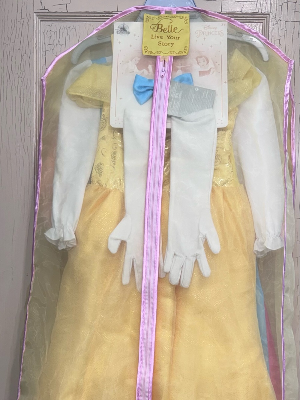Disneyland Belle 3 dress wardrobe NEW